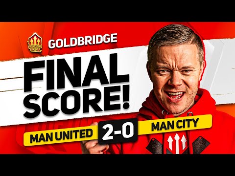 I TOLD YOU! Man United 2-0 Man City MATCH REACTION!