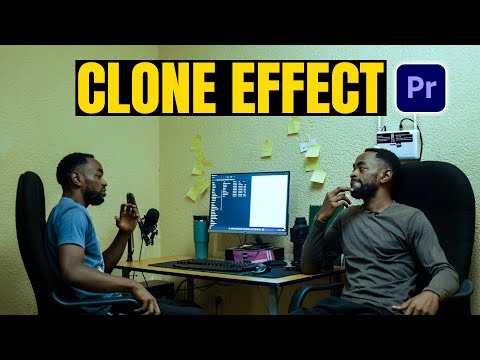 2 CLONES TALKING  EFFECT IN PREMIR PRO FULL TUTORIAL