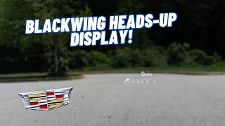 How to Use the HUD on a Cadillac Blackwing! - Two Minute Tuesday