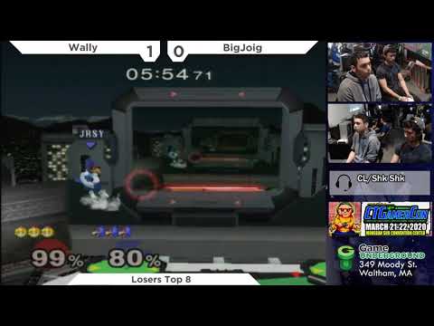 Mass Madness 29 SSBM - Wally (Peach) vs. BigJoig (Falco) - Melee LR4