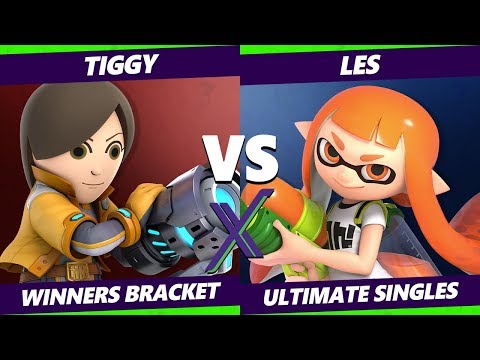S@X 340 Winners Round 2 - Tiggy (Mii Gunner) Vs. Les (Inking, Chrom) Smash Ultimate - SSBU