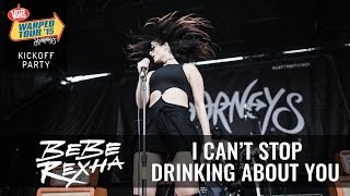 Bebe Rexha - I Can&#39;t Stop Drinking About You (Live 2015 Warped Tour Kickoff Party)