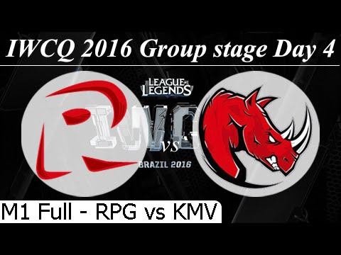 RPG vs KMV Full 27/08/2016 D4M1 - Group Stage IWCQ 2016 Rampage vs Kaos Latin Gamers