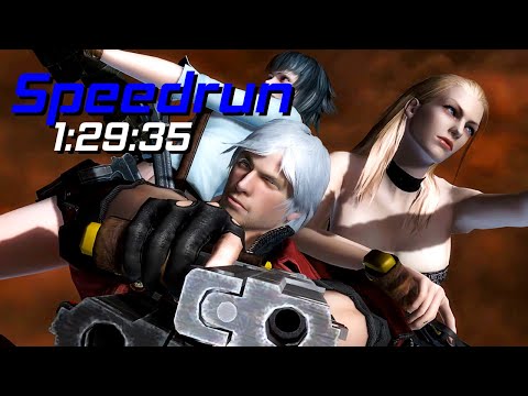 Devil May Cry 4 Speedrun in 1:29:35 | Any% | Devil Hunter