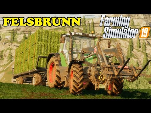 Farming Simulator 19 | Timelapse | Felsbrunn | Episode 49 | BALE TRAILER WITH AUTOLOADING