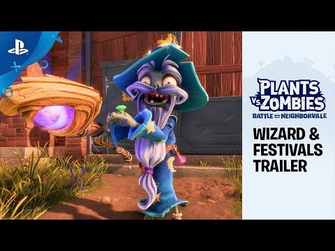 Plants vs. Zombies: Battle for Neighborville | New Festival Content Trailer ft. Wizard | PS4