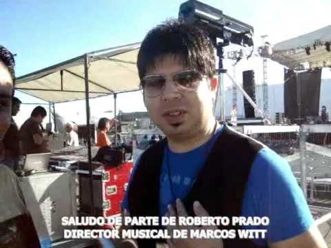 Saludo de Roberto Prado Jr a la Banda 