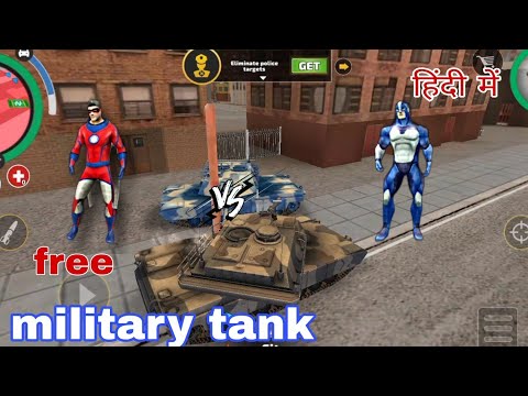 TANK BS TANK FREE MILITARY TANK ROPE HERO VICE TOWN|| SECRET PLACE BASE LOCATION GREEN BLUE ARMY Apk