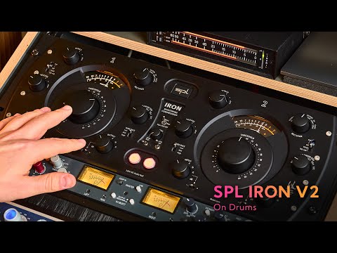 Smooth Tube Compression on Drums | SPL IRON v2 Audio Demos