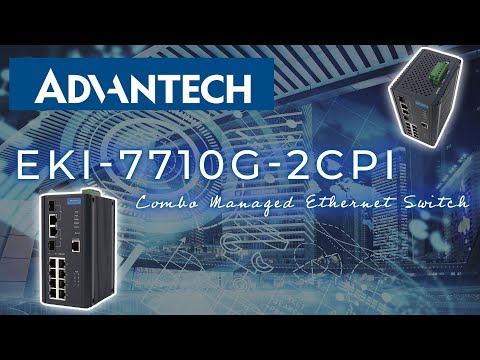 EKI-7720E-4F Managed Ethernet Switches