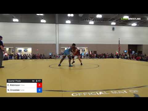 2018 Women's National /UWW Junior Women  76 Quarter-Finals - Elisa Robinson (Team) Vs. Nia Crosdal