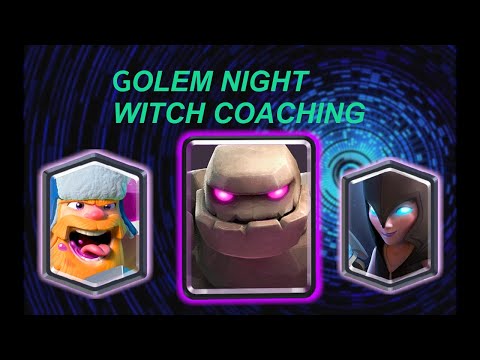 GOLEM NIGHT WITCH COACHING WITH PRO PLAYER! TOP LADDER GAMEPLAY!