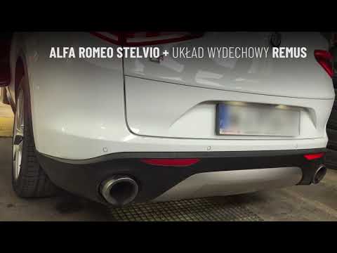 Alfa Romeo Stelvio Remus exhaust system