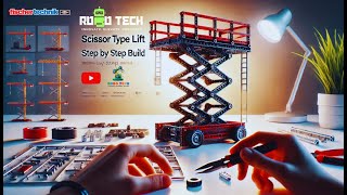 How to Build a Scissor Lift with Fischertechnik | Step-by-Step DIY Tutorial (Easy & Fun!) 🚀