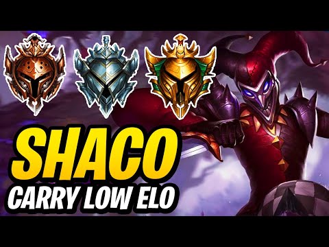 HOW TO CARRY LOW ELO WITH AD SHACO | Challenger AD Shaco