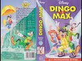 Disney Dingo Et Max 1995 Bande Annonce Pub VHS 1997