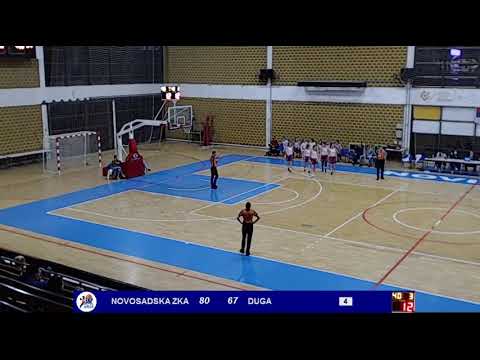1ZLS 21. kolo / Novosadska ŽKA - ŽKK Duga