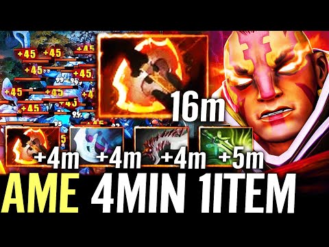 🔥 AME Anti Mage 0/3/0 Comeback — Hard Start still handle 4 MIN 1 ITEM Fastest Carry Farm Dota 2 Pro