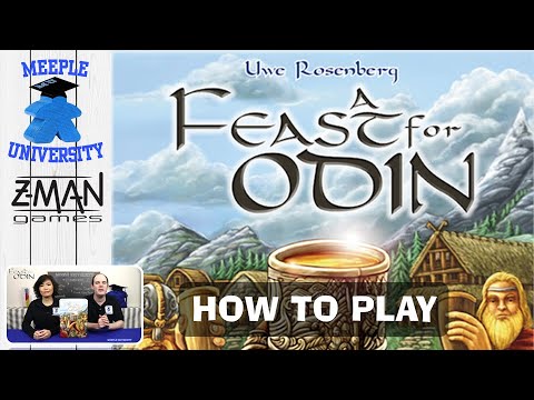 A Feast for Odin Board Game – How to Play