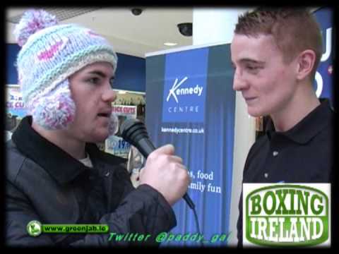 Paddy Gallagher talks to Belfast boxer Mark Ginley ahead of his next fight