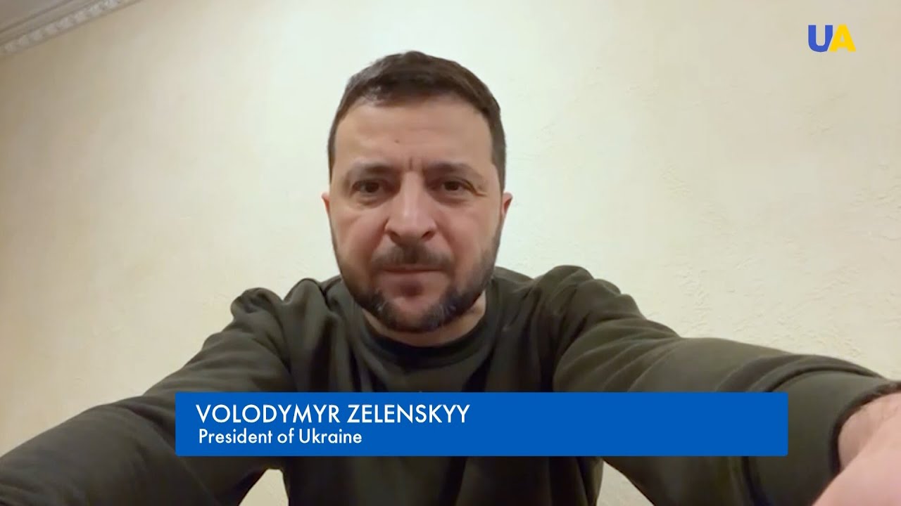 Our sense of unity and authenticity contrasts with what they feel in Russia: with fear â Zelenskyy