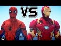Spider-Man vs Iron Man - Superheroes Battle