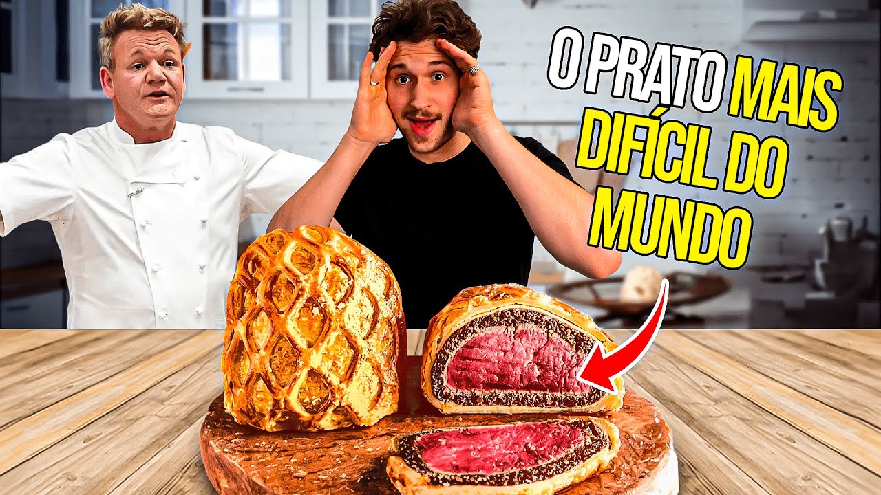 FINALMENTE, FIZ O BEEF WELLINGTON!!!