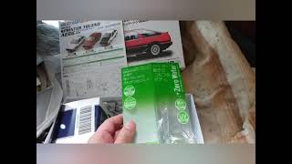 【オートモービルキット】1/32  AE86  トレノ  レッド【実車用スプレーワックス磨き】