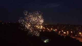 preview picture of video 'Фейерверк в Саду Победы (Firework in Park )'