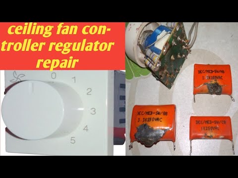 Modular fan regulator, 2m, 5 step