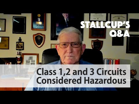 Class 1,2 and 3 Circuits Considered Hazardous