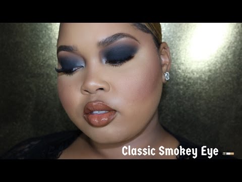 Classic Smokey Eye + Nude Lips Tutorial | KelseeBrianaJai Video