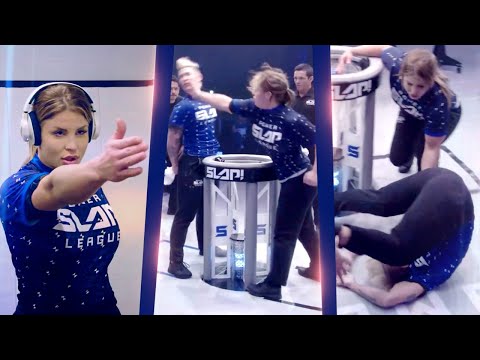 Sheena Bathory vs. Kortney Olson - Power Slap Fight | Devastating KO