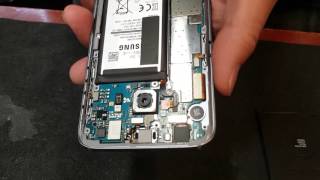 Galaxy s7 disassembly,  sim card stuck removal
