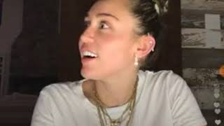 SMS /Bangerz MILEY CYRUS INSTAGRAM LIVE 9/28/17