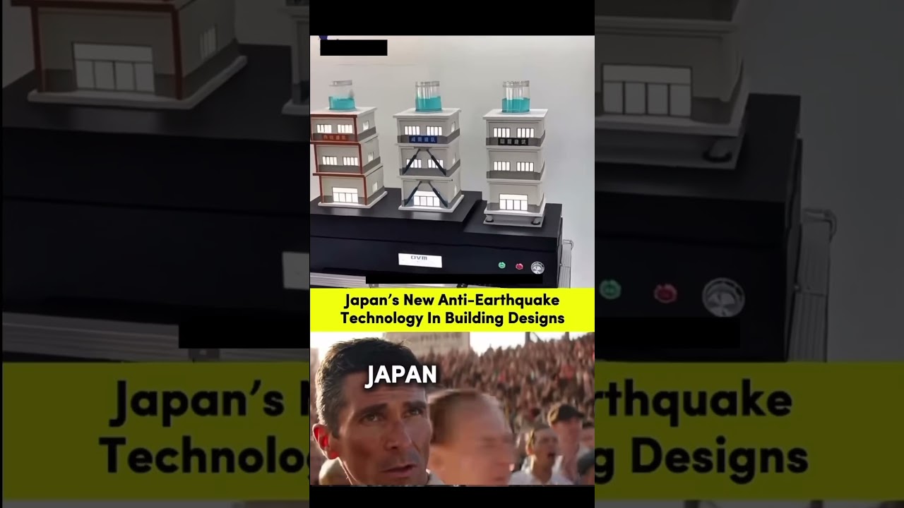 Japan's Buildings That Float During Earthquakes!