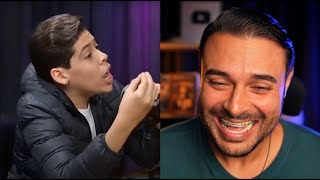 Pastor Mirim Surta ao ser confrontado pelo cristão JAMES