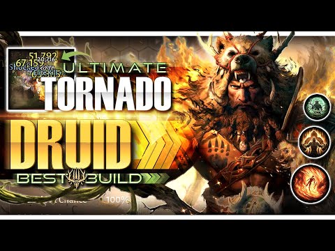 ABSOLUTE BEST Tornado Druid Build Full Guide | Diablo Immortal