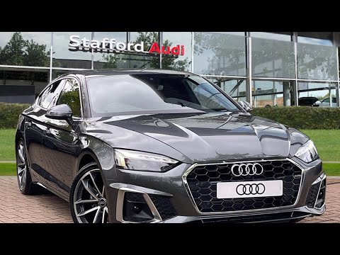 Brand New Audi A5 2.0 TDI 35 S line Sportback S Tronic at Stafford Audi