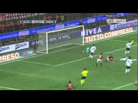 Ibrahimovic Skills vs Cesena - 23/01/2011