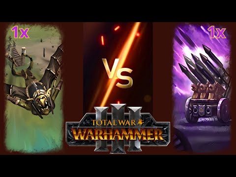 How Well Doom Diver Catapults Fare Against Empire's Artillery Roster in Total War: Warhammer 3?