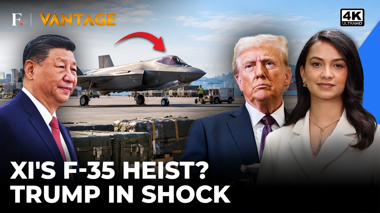 Trump’s F-35 In Xi’s Hands? China 'Gets' Sensitive US Stealth Jet Components | Vantage on Firstpost