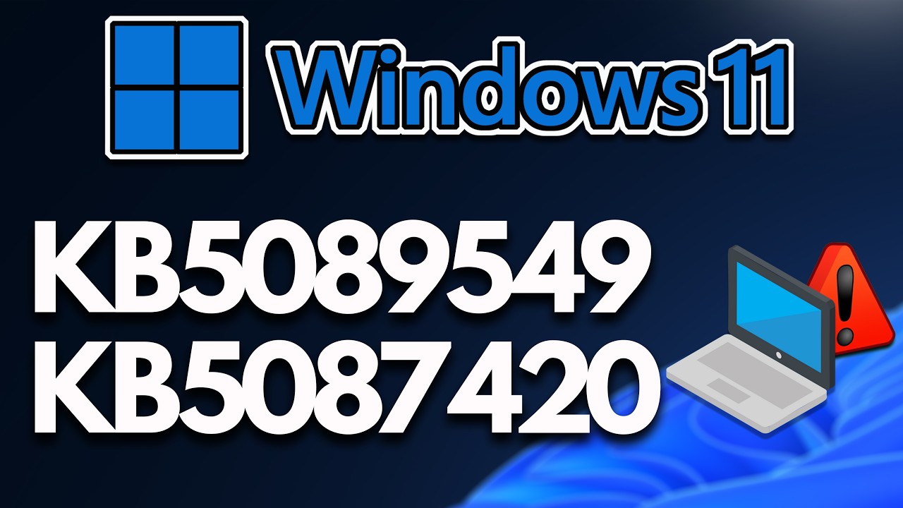 Error al Instalar o Descargar Actualización KB5089549/KB5087420 en Windows 11 Solucion