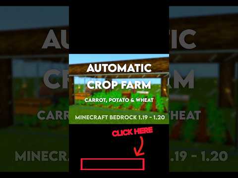 Insane Minecraft Auto Farm Build! #shorts