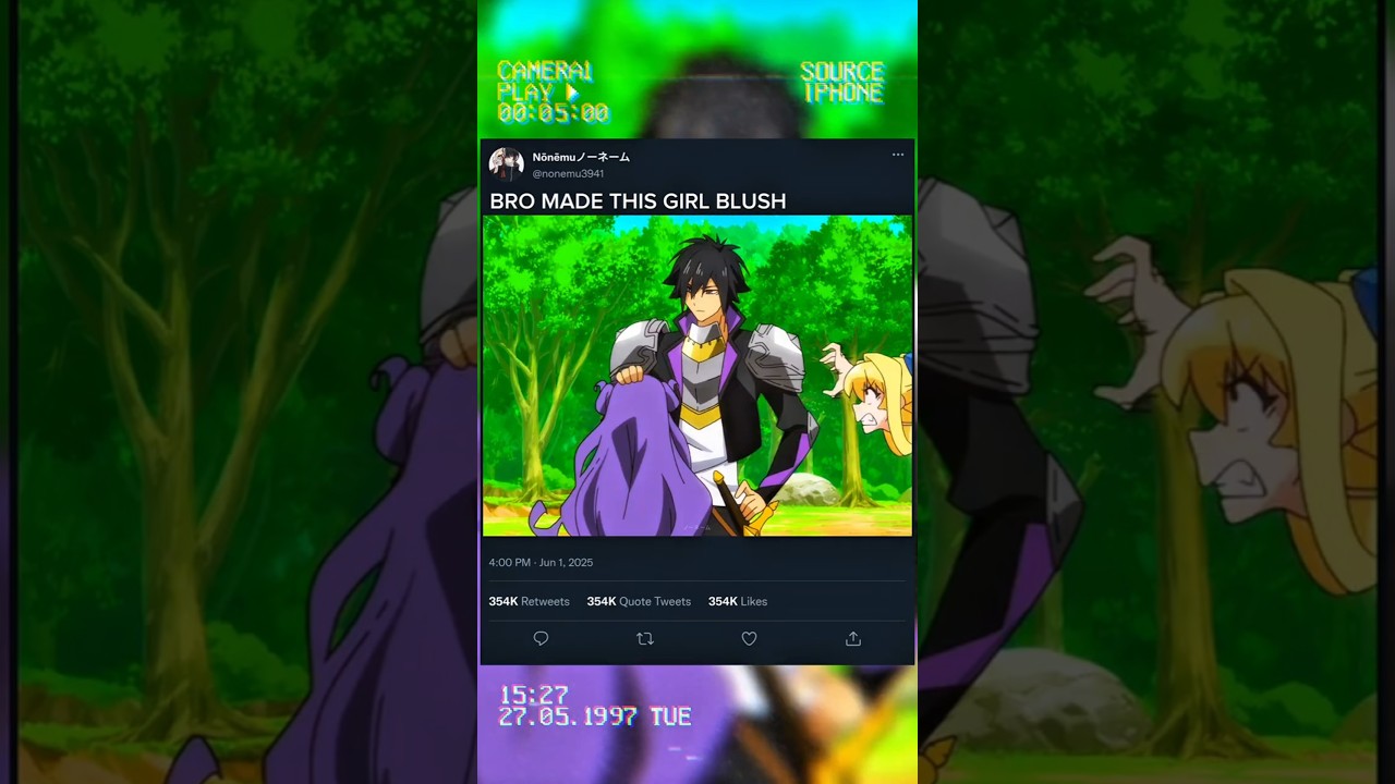 bro made this girl blush || shincou no yuusha