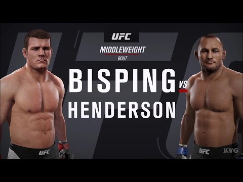 EA Sports UFC 2 - Michael Bisping vs Dan Henderson | Gameplay (HD) [1080p60FPS]