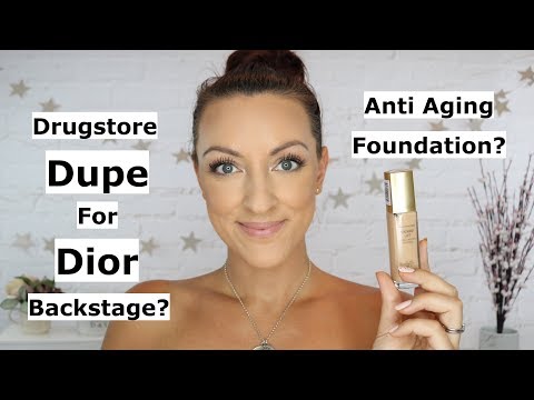 Max Factor Radiant Lift foundation review | Dupe for Dior Backstage?