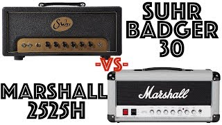 Video thumbnail for Suhr Badger 30 vs Marshall 2525H by thejay (Big Battle Bear)