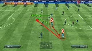 Fifa 14 (13) | One-Two Passing Tutorial | How & When to use! | by PatrickHDxGaming