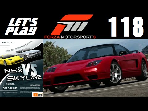 Let's Play Forza Motorsport 3 - Part 118 - NSX vs. Skyline